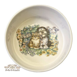 ظرف غذا سگ و گربه سرامیکی سایز متوسط