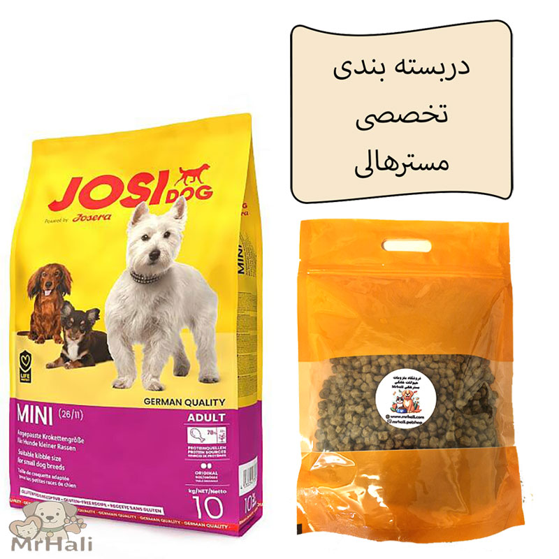 غذای خشک سگ جوسی داگ Mini Adult