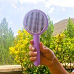 برس مخزن دار حیوانات طرح گل - تصویر 4